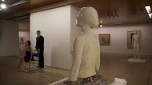 Imatge de l'interior de l'exposició d'Antonio Lopez a la Fundació Sorigué.