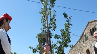 Els gegants i grallers de La Fuliola i Tornabous.