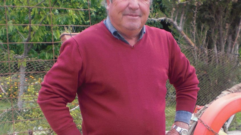 El Joan, posant per la foto oficial de l'entrevista